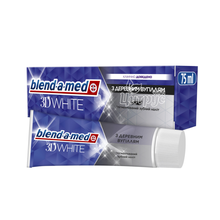 Зубна паста Блендамед (Blend-A-Med) 3D White з деревним вугіллям 75 мл