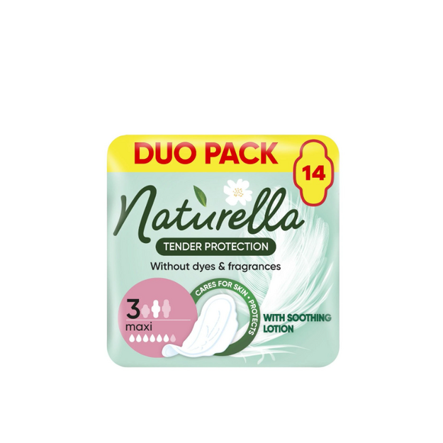Прокладки Натурела (Naturella) Ніжний Захист максі (Maxi) 14 штук