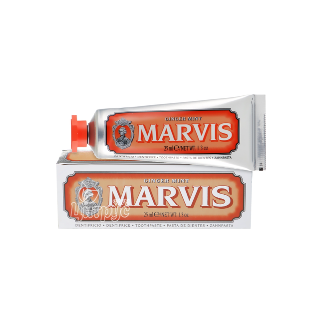 Зубна паста Марвіс (Marvis) Джинджер Мінт (Ginger Mint) + фторид 25 мл