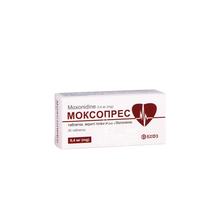 Моксопрес таблетки вкриті оболонкою 0,4 мг 30 штук