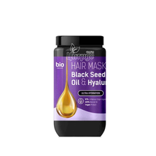 Маска для волосся Біо Натурель (Bio Naturell) Олія чорного кмину та гіалурована кислота (Black Seed Oil & Hyaluronic Acid) Ультразволоження 946 мл