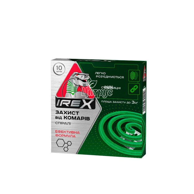 Засіб репелент Іпекс (Ipex) Спіраль від комарів 10 штук