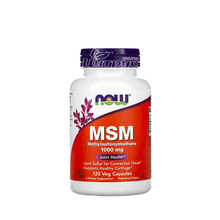 МСМ Метилсульфонілметан Нау Фудс (MSM Methylsulfonylmethane Now Foods) капсули вегетеріанські 1000 мг 120 штук