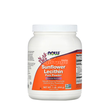 Лецитин Соняшниковий порошок 454 г Нау Фудс (Sunflower Lecithin Now Foods) 