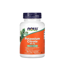 Калію цитрат 99 мг 180 штук Нау Фудс (Potassium Citrate Now Foods) капсули вегетеріанські 