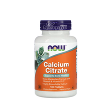 Кальцію цитрат 100 штук Нау Фудс (Calcium Citrate Now Foods) таблетки