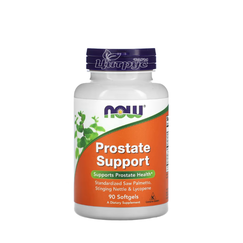 фото 1-1/Простата Сапорт Нау Фудс (Prostate Support Now Foods) Здоров*я простати капсули гелеві 90 штук