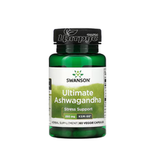 Свансон (Swanson) Ашваганда екстракт кореня (Ultimate Ashwagandha) капсули вегетеріанські 250 мг 60 штук