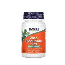 Цинк піколінат Нау Фудс (Zinc Picolinate Now Foods) капсули вегетеріанські 50 мг 60 штук