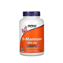 Д-манноза 500 мг 240 штук Нау Фудс (D-Mannose Now Foods) Пітримка сечовидільної системи капсули вегетеріанські 