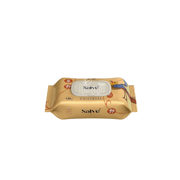 Серветки вологі Салве (Salve) універсальні 120 штук