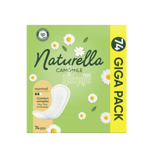 Прокладки щоденні Натурела (Naturella) Camomile Normal 74 штуки
