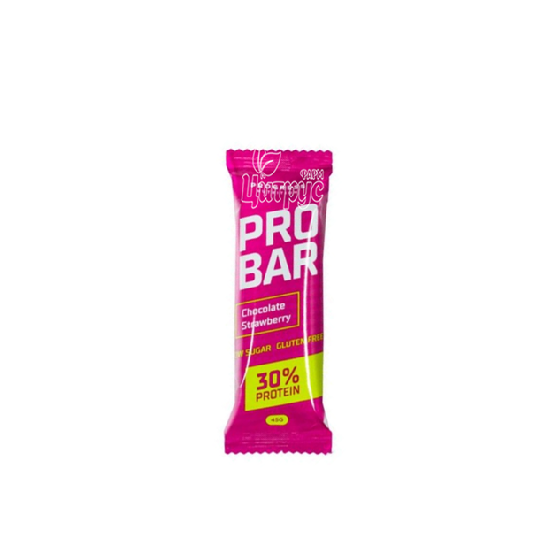 Батончик Прогрес Про Бар (Progress Pro Bar) Протеїновий полуниця 45 г