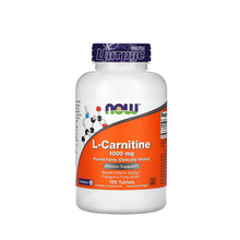 L-Карнітин тартрат Нау Фудс (L-Carnitine Now Foods) Енергія та підтримка фізичної активності таблетки 1000 мг 100 штук