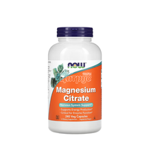 Магнію Цитрат Нау Фудс (Magnesium Citrate Now Foods) капсули вегетеріанські (вміст магнію цитрату в 3 капсулах-400 мг) 240 штук