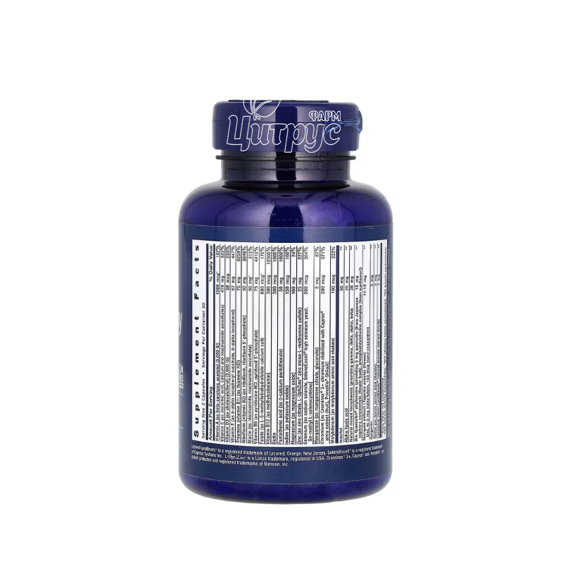 фото 1-2/Лайф Екстеншн (Life Extension) Мультивітаміни Дві в день 60 штук (Two-Per-Day) капсули