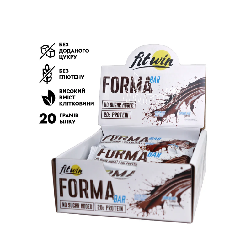 фото 1-2/Батончик Форма Бар (Forma Bar) Шоколад 60 г
