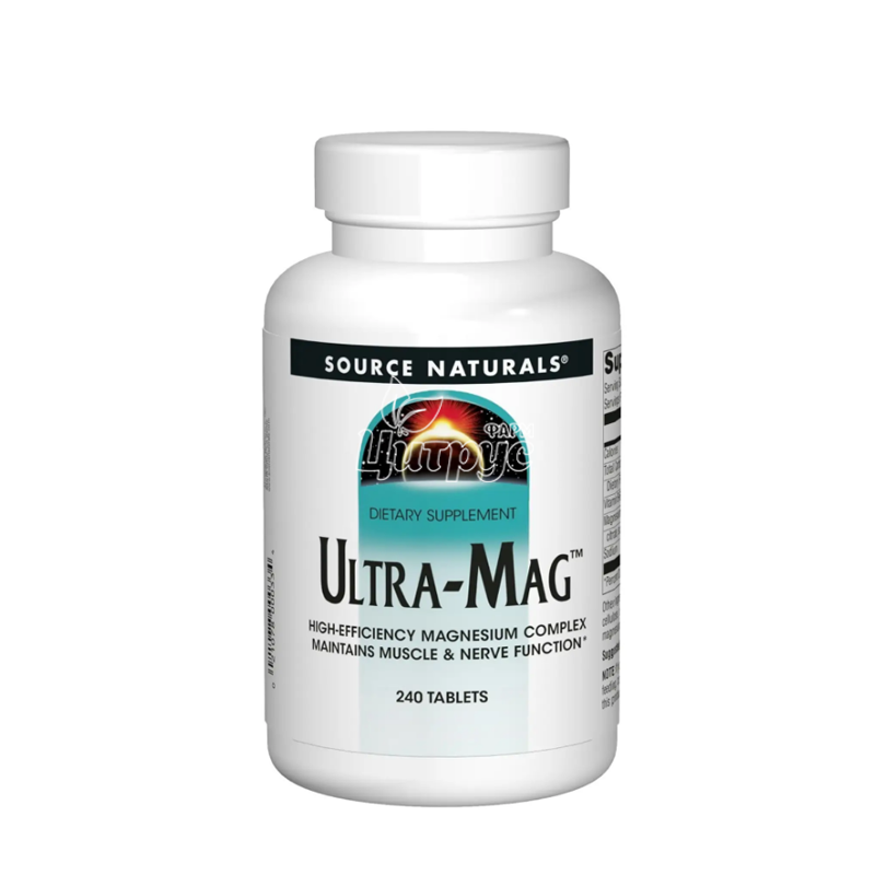 фото 1-1/Ультра-Маг (Ultra-Mag) Комплекс із магнієм 240 штук таблетки