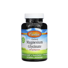 Магнію Гліцинат хелатний 90 штук Карлсон (Carlson Magnesium Glycinate) таблетки