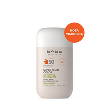 Бабе (Babe) Сан Протекш (Sun Protection) Сонцезахисний супер флюїд матуючий ВВ з тонуючим ефектом для жирної шкіри SPF50 50 мл