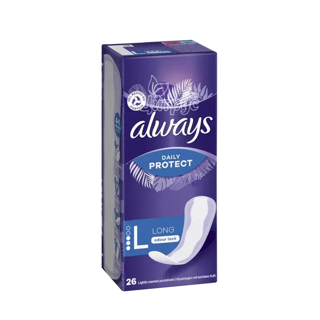 Прокладки Олвейс (Always) Daily Protect L Single щоденні 26 штук