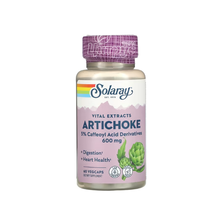 Соларей (Solaray) Екстракт Артишоку 600 мг 60 штук (Artichoke) веганські капсули