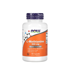 L-Метіонін Нау Фудс 500 мг 100 штук (L-Methionine Now Foods) Незамінна амінокислота капсули вегетеріанські
