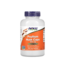 Псилліум Нау Фудс 500 мг 200 штук (Psyllium Now Foods) вегетеріанські капсули