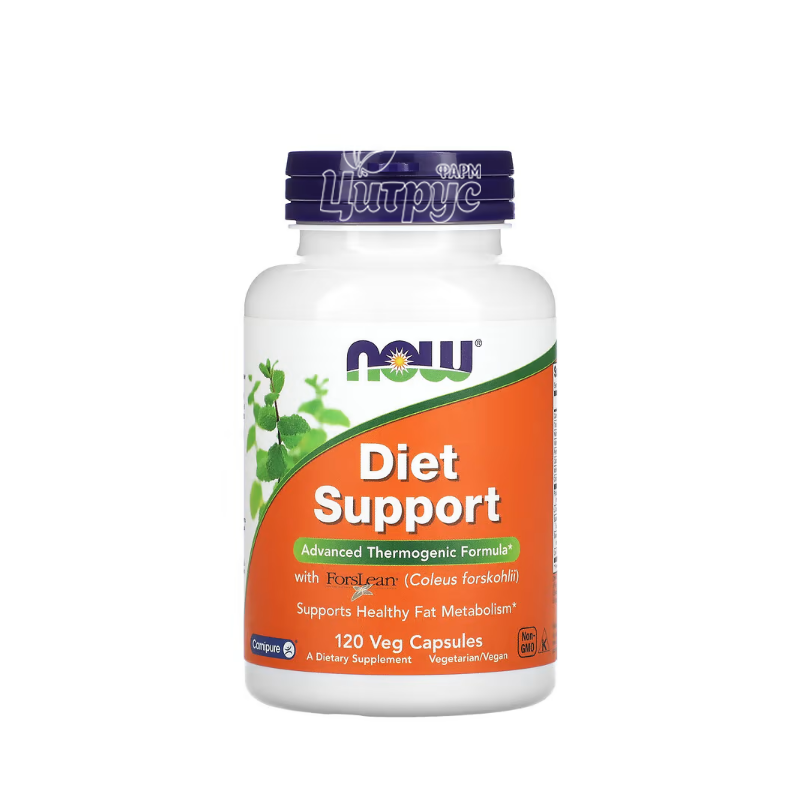 фото 1-1/Дієтична підтримка Нау Фудс 120 штук (Diet Support Now Foods) капсули вегетеріанські
