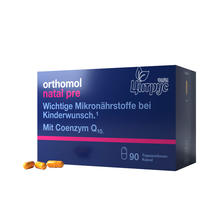 Ортомол Натал Пре 90 штук (Orthomol Natal Pre) для планування вагітності капсули