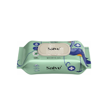 Серветки вологі медичні Салве (Salve) 120 штуки