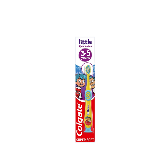 Зубна щітка дитяча Колгейт (Colgate) Little Kids Smiles 3-5 лет супер м*яка