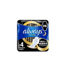 Прокладки Олвейс (Always) Ultra Secure night ароматизовані 36 штук
