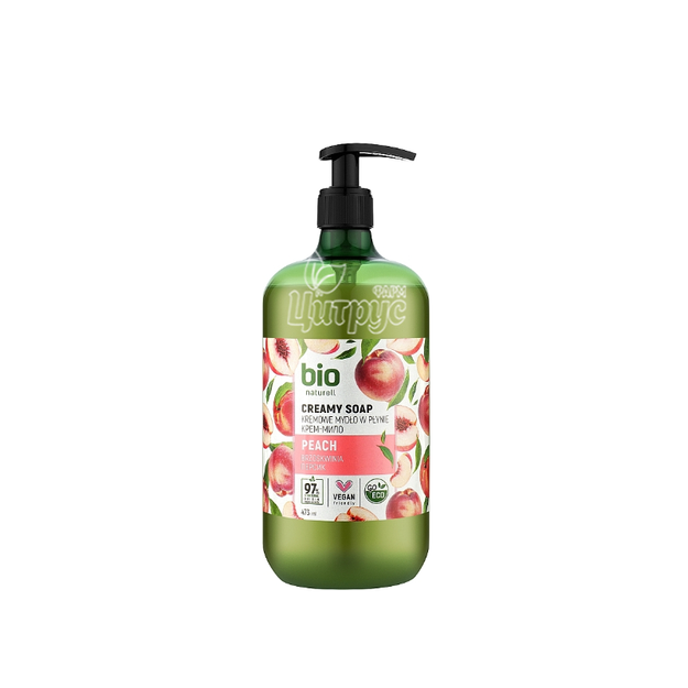 Крем-мило Біо Натурель (Bio Naturell) Персик 473 мл
