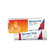 Диклак гель 5% туба 150 г