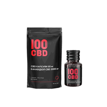 СБД (CBD) Канабідіол 3000 мг 50 мг капсули флакон 60 штук