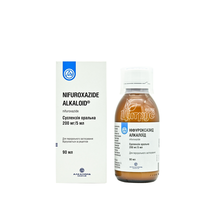 Ніфуроксазид Алкалоїд суспензія оральна 200 мг/5 мл флакон 90 мл