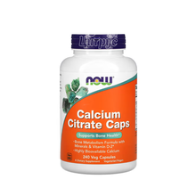 Кальцію цитрат Капс 240 штук Нау Фудс (Calcium Citrate Caps Now Foods)