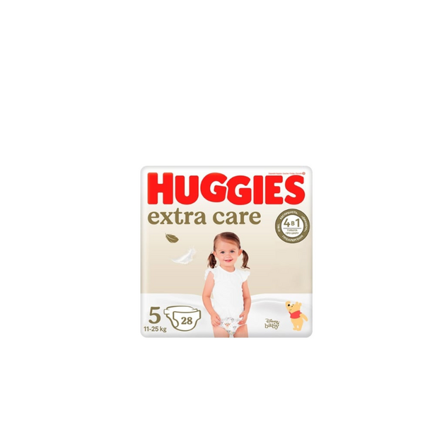 Підгузки для дітей Хагіс (Huggies) Extra Care  5 (11-25 кг) 28 штук
