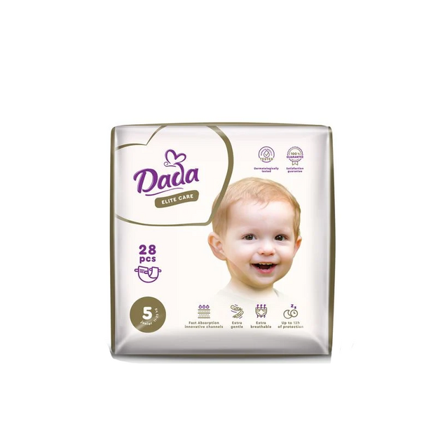 Підгузки для дітей Дада (Dada) Elite Care 5 (11-25кг) 28 штук junior
