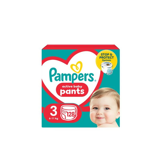 Підгузки-трусики Памперс (Pampers) Пентс (Pants) 3 (6-11 кг) 56 штук midi