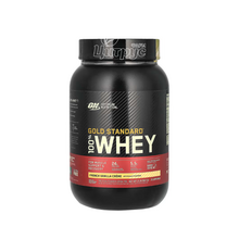 Сироватковий протеїн ізолят Optimum Nutrition 100% Whey Gold Standard 900 г ванільний крем