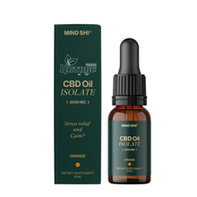 Олія CBD (Канабідіол) Mind Shi Ізолят 2000 мг Апельсин 10 мл