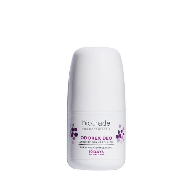 Дезодорант-антиперспірант кульковий Biotrade Odorex Deo тривалої дії 10 днів захисту 40 мл