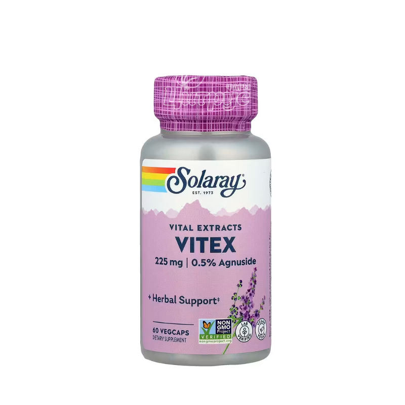 фото 1-1/Соларей (Solaray) Вітекс (Vitex) 225 мг 60 штук веганські капсули