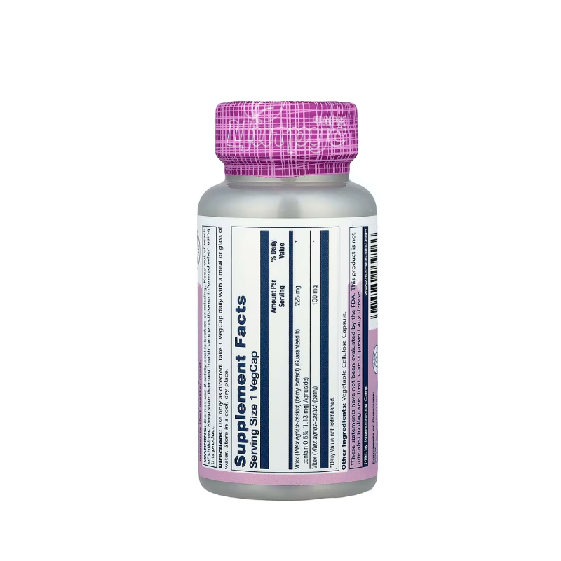 фото 1-2/Соларей (Solaray) Вітекс (Vitex) 225 мг 60 штук веганські капсули