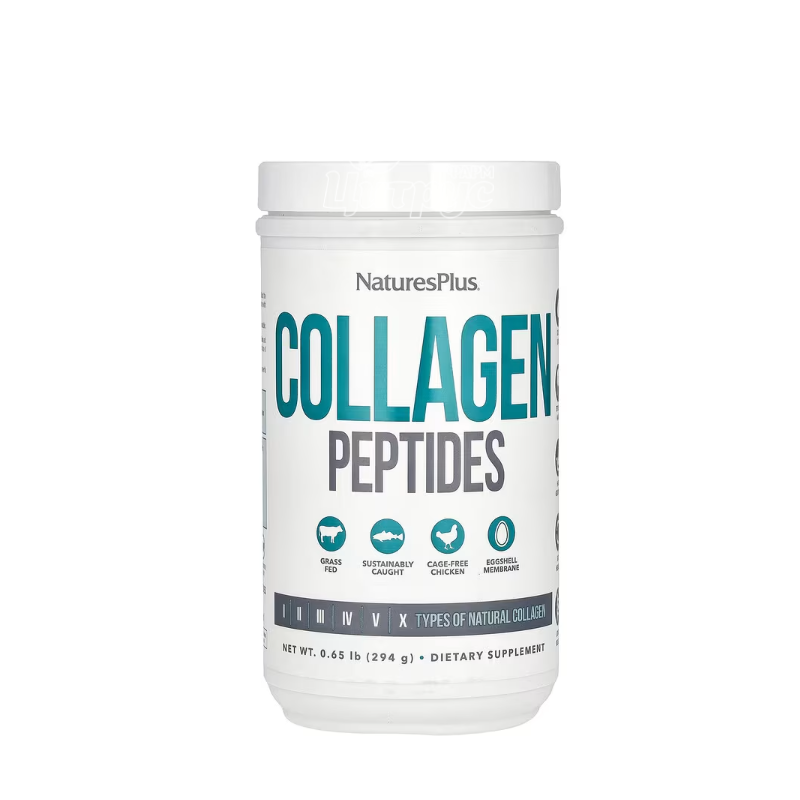 фото 1-1/Пептиди колагену порошок 294 г Натурес Плюс (Natures Plus Collagen Peptides) без смаку