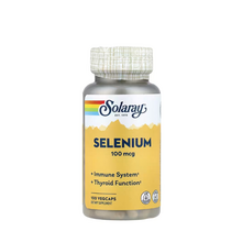 Соларей (Solaray) Селен 100 мкг 100 штук (Selenium) веганські капсули