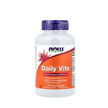 Мультивітамінний комплекс 120 штук Нау Фудс Дейлі Вітс Мульти (Now Foods Daily Vits Multi) капсули