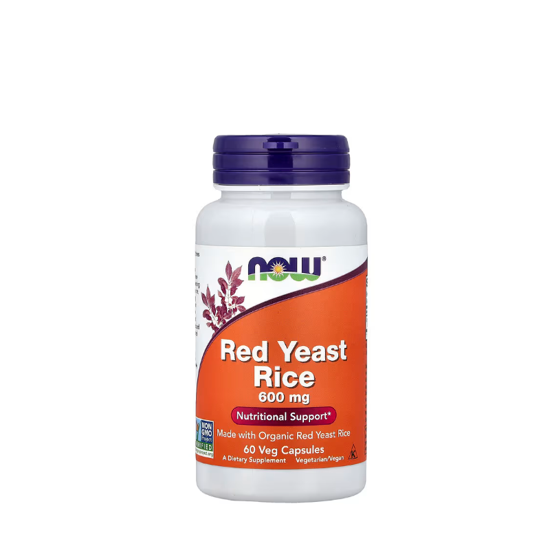 фото 1-1/Червоний дріжджовий рис (Red Rice Yeast Now Foods) 600 мг 60 штук капсули